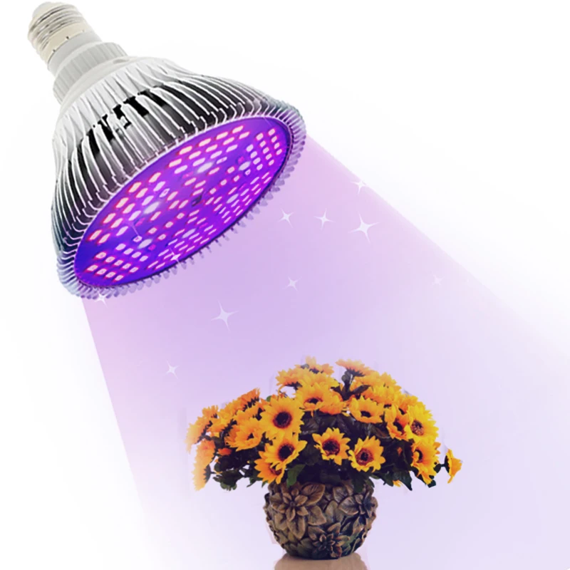 

E27 Lamp For Plants LED Grow Light Full Spectrum Grow Light Bulb Phyto Lamp Photosynthesis For Indoor Flowers and Seedlings Grow