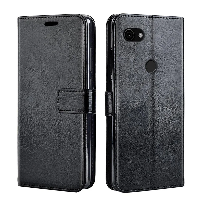

Luxury Flip Leather Case on For Google Pixel 3a XL back cover phone Case For Google Pixel 3a cover