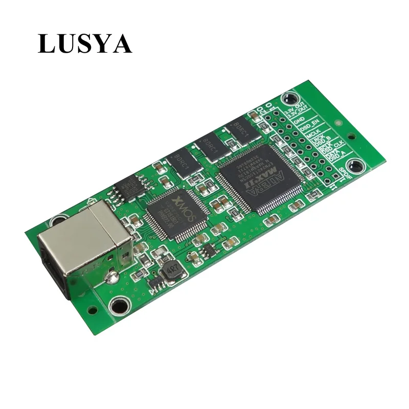 

Lusya XMOS +CPLD U208 to I2S digital interface USB for AK4497 ES9018 ES9028 ES9038 DAC decoder board A5-008