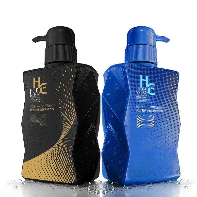 Высокое качество Hern (H & E) мужской увлажняющий освежающий шампунь для контроля