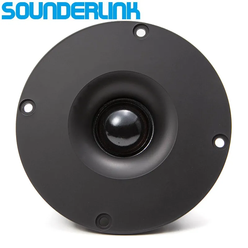 Sounderlink Audio Labs HiFi Шелковый мягкий купольный динамик твитер блок 4 дюймов 6 Ом и 8 Ом для выбора Diy домашний кинотеатр