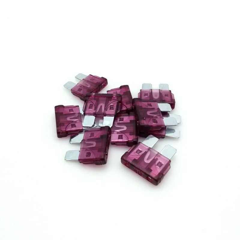 10Pcs/Lot 40A medium Blade Fuse Assortment Auto Car Motorcycle SUV