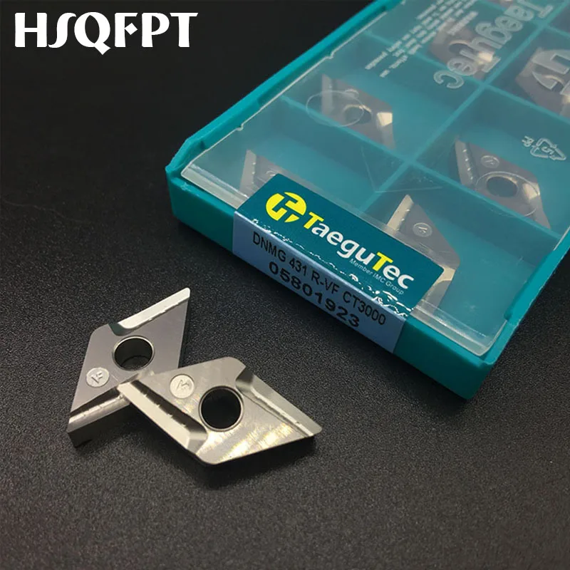 

10PCS DNMG150404 R VF CT3000 External Turning Tools Cermet Grade Carbide insert Lathe cutter Tool Tokarnyy turning insert