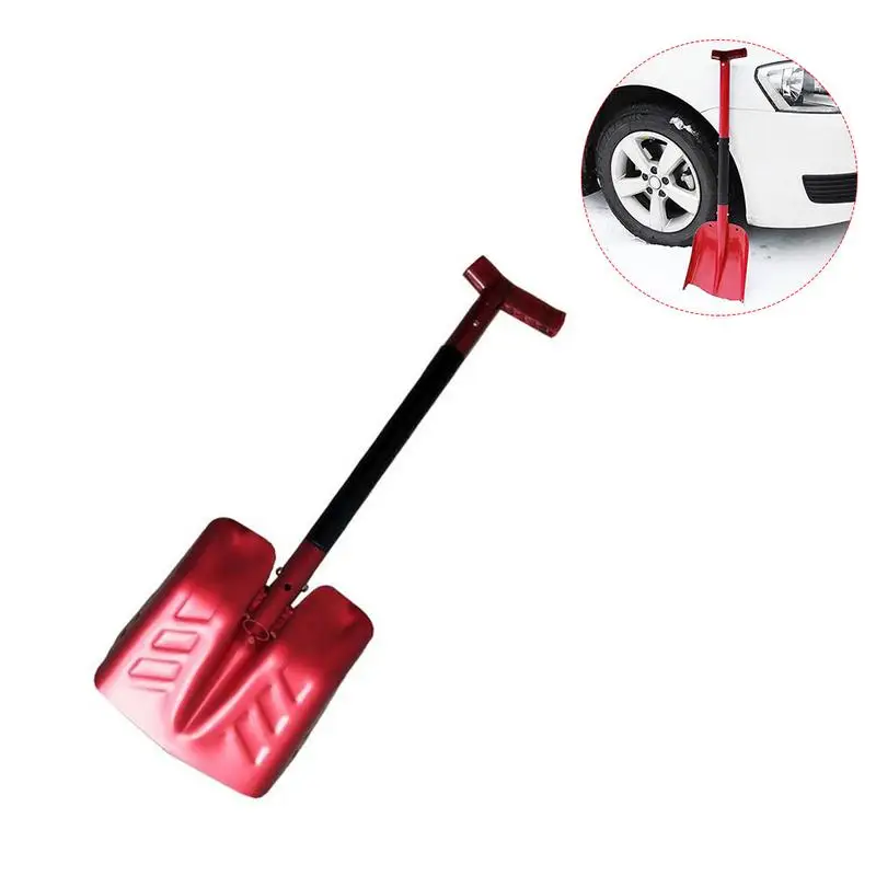 Buy Enhanced Type Aluminum Alloy Telescopic Snow Shovel Portable Shovel With