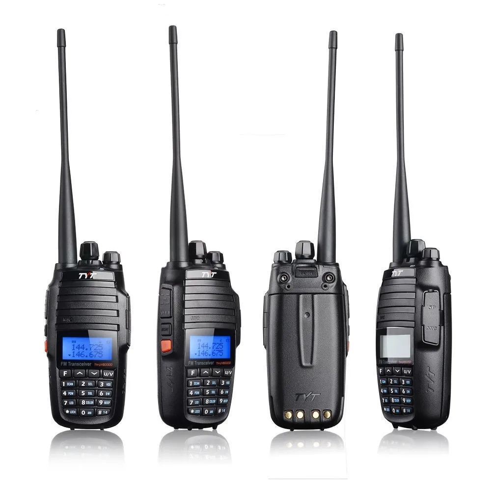 Новый 10 Вт охоты Радио TYT th-uv8000d tytera fm УКВ/UHF портативная рация Радио трансивер с Радио Communicator 3600 мАч аккумулятор