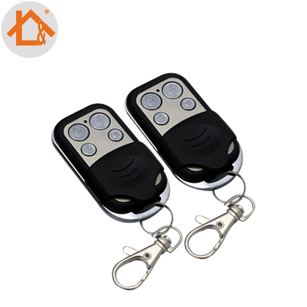 

Wireless Metallic RemoteController for My Own Wireless Alarm System 433MHz