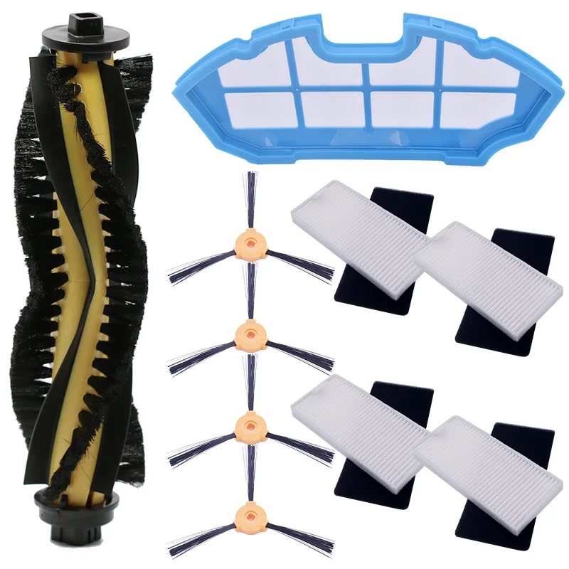

High quality main brush and hepa filter sideways Replacement For Ecovacs Deebot N79 Car Vacuum Cleaners