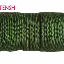 150 м/рулон оливково-зеленый оплетенный нейлоновый шнур+ 3 мм DIY ювелирные аксессуары Макраме Веревка Браслет серьги провода Бисероплетение шнуры