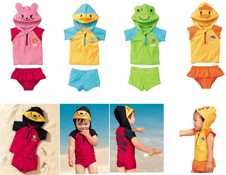

Cosplay costume baby beach dress children swimwear kids swimsuit boy girl hot spring bathing suit diving su