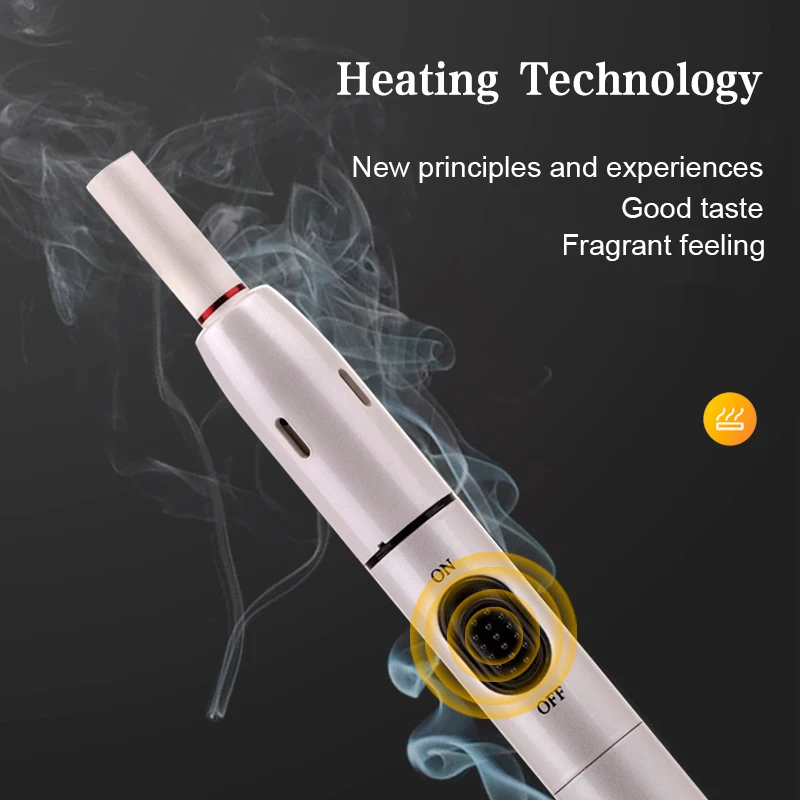 HNB ICOS heat cigarette vape pen like compatible with iqos sticks for heets with Operational Instructions