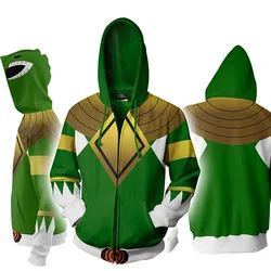 Bianyilong 2019 Nuevo Otoño Invierno 3D Impresos Power Rangers Sudaderas con Capucha Power Rangers Cosplay Verde con Capucha Sudadera con Capucha Ropa Bianyilong 2019 Nuevo Otoño Invierno 3D Impresos Power Rangers Sudaderas con Capucha Power Rangers Cosplay Verde con Capucha Sudadera con Capucha Ropa