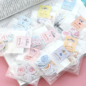 

70Pcs/Pack Romantic Decoration Stickers For Phone Album Candy Box Notebook Scrapbooking School Supplies H0101