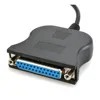 USB в 25 Pin DB25 Женский IEEE 1284 параллельный адаптер принтера LPT кабель конвертера печати параллельный интерфейс связи ► Фото 2/4