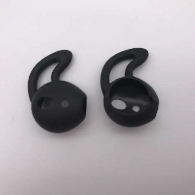 Наушники силиконовый чехол для AirPods защитный противоударный чехол Earpods чехол для Apple наушники для Airpod чехол Аксессуары - Цвет: Black Earphone Cases