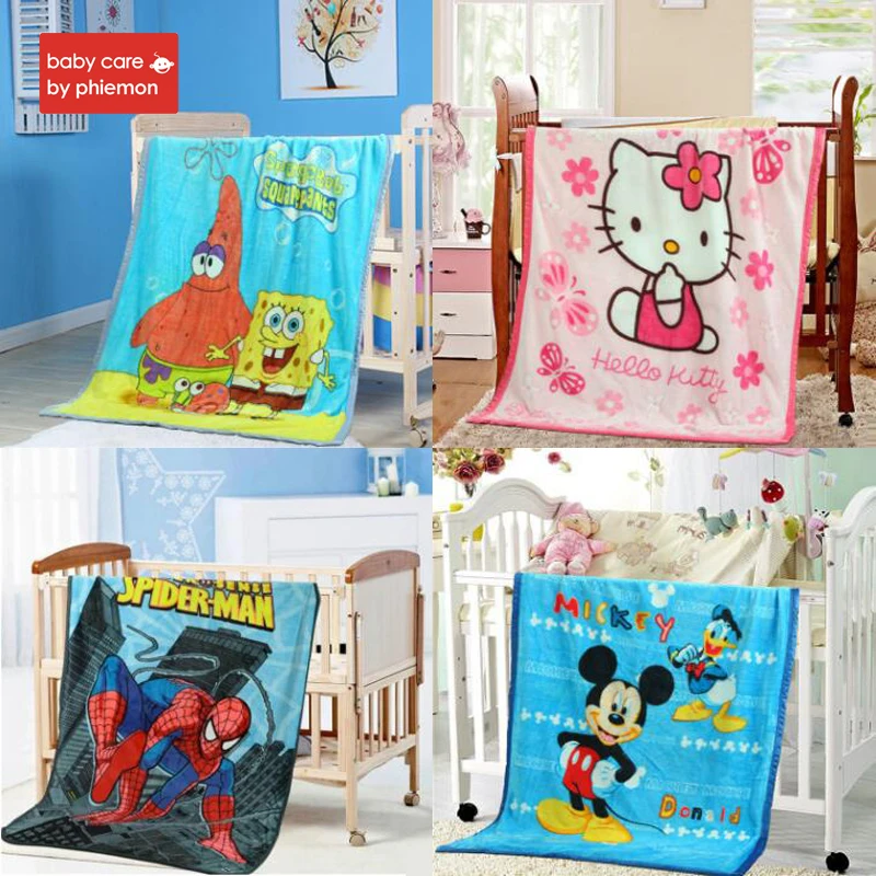 

Babycare Baby Blankets Cartoon Infant Soft Bath Cute Newborn Swaddle Bebe Stroller Wrap Blanket Child Bedding Play Mat Towl