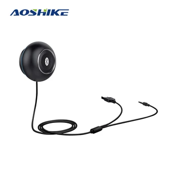 

Hands-Free EDR Bluetooth Audio Hands-Free Car Kit Wireless Bluetooth 4.1 Music Receiver with Mic 3.5mm AUX Dual USB Charger