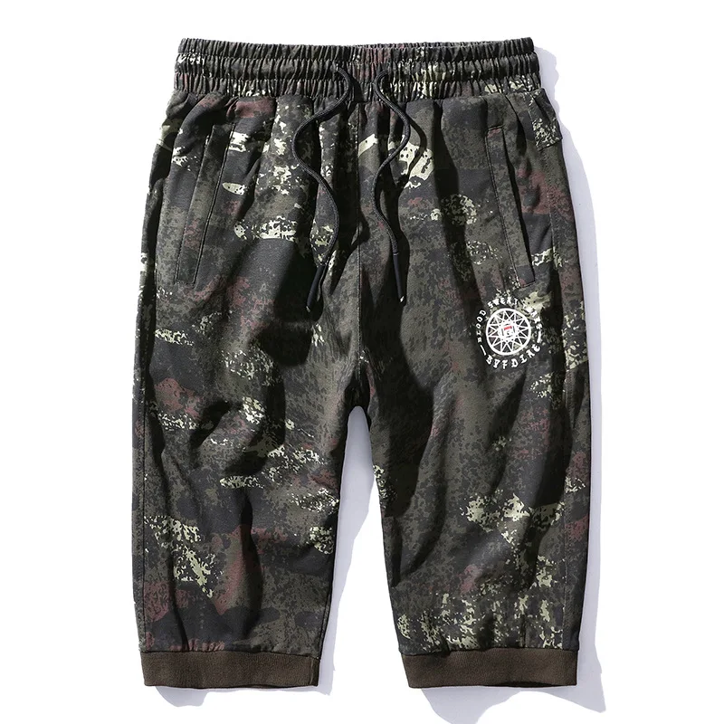 

8XL Summer Men Sweatpants Loose Cropped Sport Pant Male Running Jogger Casual Training Workout Track Pants Trousers Sports Wear