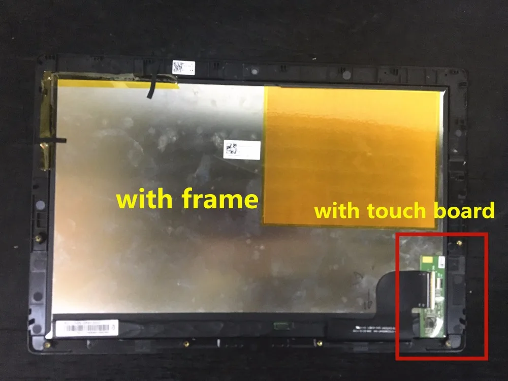 

With frame 12" For Lenovo Miix 520 12 520-12ikb 1920*1200 LCD Display Matrix with Touch Screen Digitizer Sensor Assembly