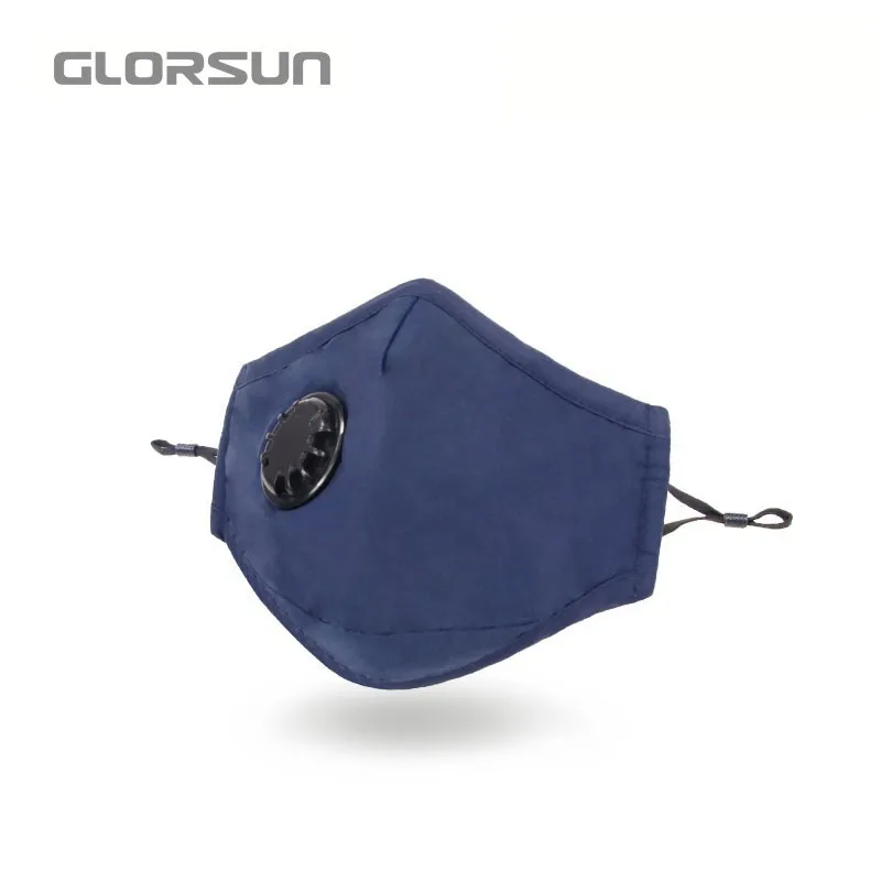 GLORSUN Лето PM2.5 Пыленепроницаемая противотуманная и Дымчатая маска унисекс с 5 шт N95 фильтров