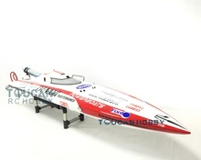 49″ Deep Vee Fiber Glass Gas RC Boat KIT DT125 Pre-painted Bare Hull Only 70Km/h Monohull RC Boat