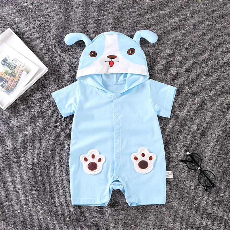 The new fashion cute design Newborn Baby Boy Girls Cartoon Infant Rompers Jumpsuit Outfits Clothes  (11)