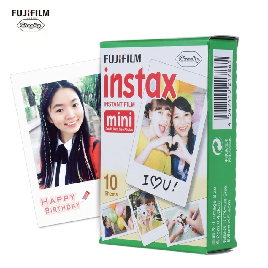 Fujifilm Instax Mini 10 листов красочная радужная пленка фотобумага альбом моментальной печати для Fujifilm Instax Mini 7 s/8/25/90/9 - Цвет: Option 2 10pcs