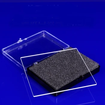 

1pcs/box Optical glass square Slide High light transmission 100x100x2mm Strong alkali resistance