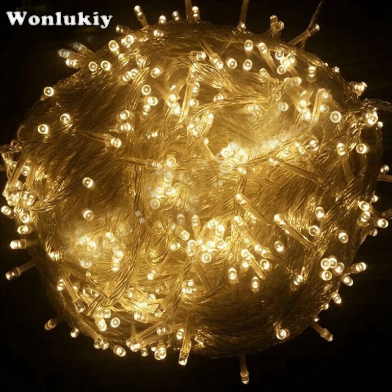 

30M 300 Leds Christmas Light 110V/220V Outdoor Waterproof String Lights Wedding Party Holiday Garland Decoration Lighting