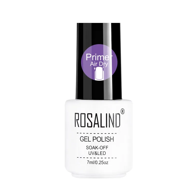 ROSALIND праймер для ногтей матовый топ для ногтей все для маникюра 7ml/10ml база для ногтей топ для ногтей - Цвет: RCRP00