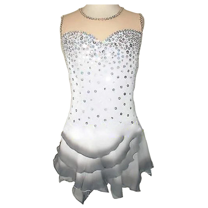 Customized Costume Ice Figure Skating Dress Gymnastics Competition