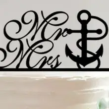 100 шт/партия креативный Mr& Mrs английский дизайн букв акриловый для свадебного торта вставленная карта свадебный торт Топпер украшения для торта для вечеринки