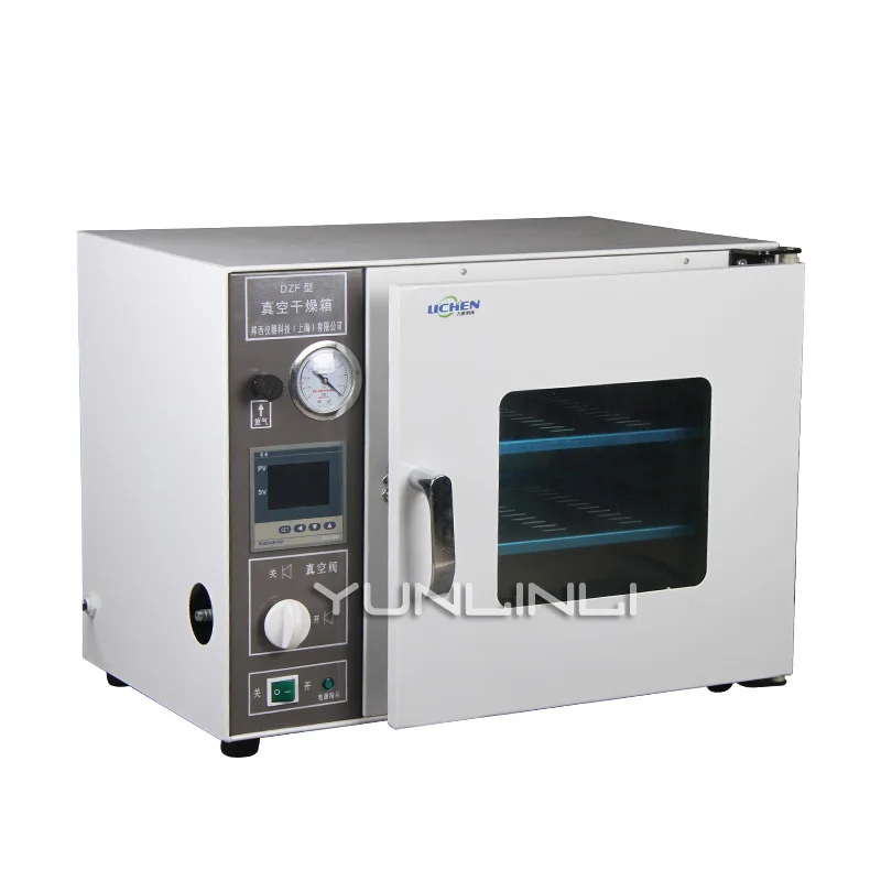 Цифровая вакуумная сушильная печь маленькая промышленная сушильная машина для лабораторного экстракции DZF-6020A