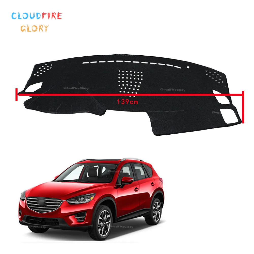 CloudFireGlory LHD Dashboard Cover Dashmat Dash Mat Pad Sun Shade Dash Board Cover Carpet For