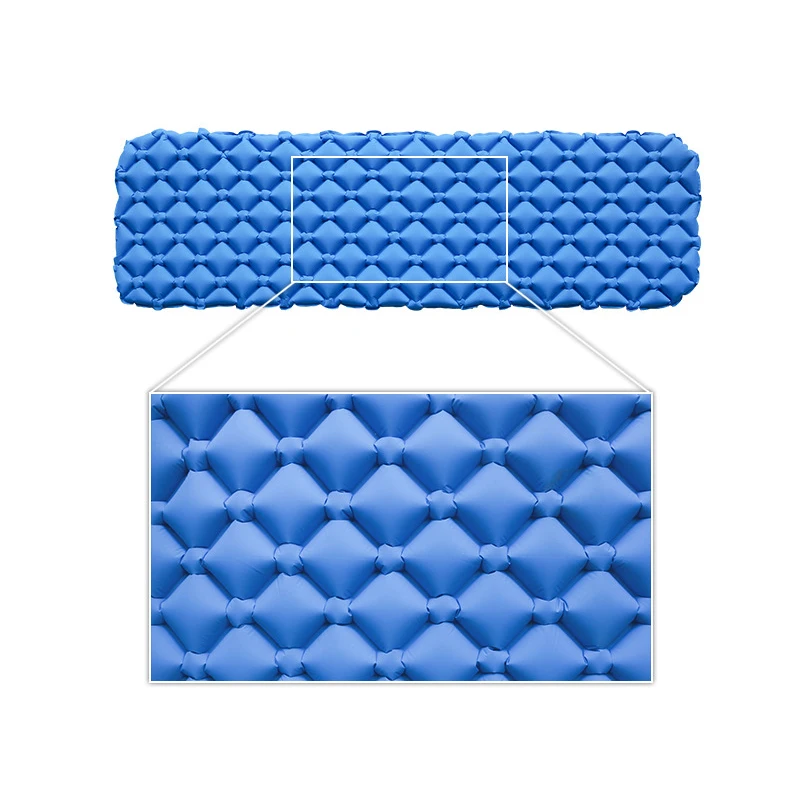 Colchão de ar Inflável para Tenda Almofada de Dormir Almofada de ar à Prova Acampamento ao ar Cama Portátil Ultraleve Dwaterproof Água Livre Mod. 1264092 7 High Quality Esporte e Lazer