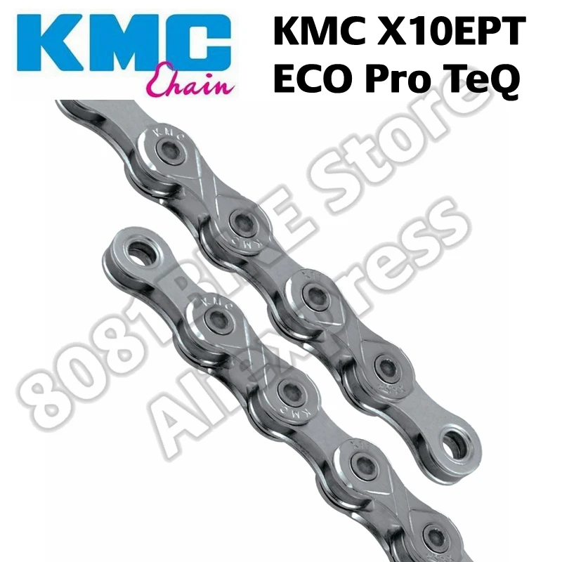 Цепь KMC X10EPT ECO PROTEQ 10 скоростей цепь горный велосипед MTB для дорожного велосипеда X10