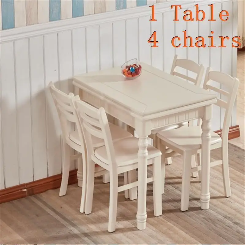 Meja Makan Da Pranzo набор Eet Tafel Comedores Mueble Tavolo A Manger современный деревянный стол для стола - Цвет: MODEL H