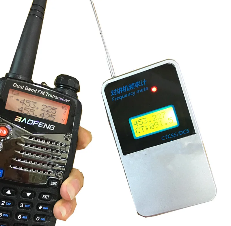 Interphone subsónico cifrado Medidor de frecuencia J358