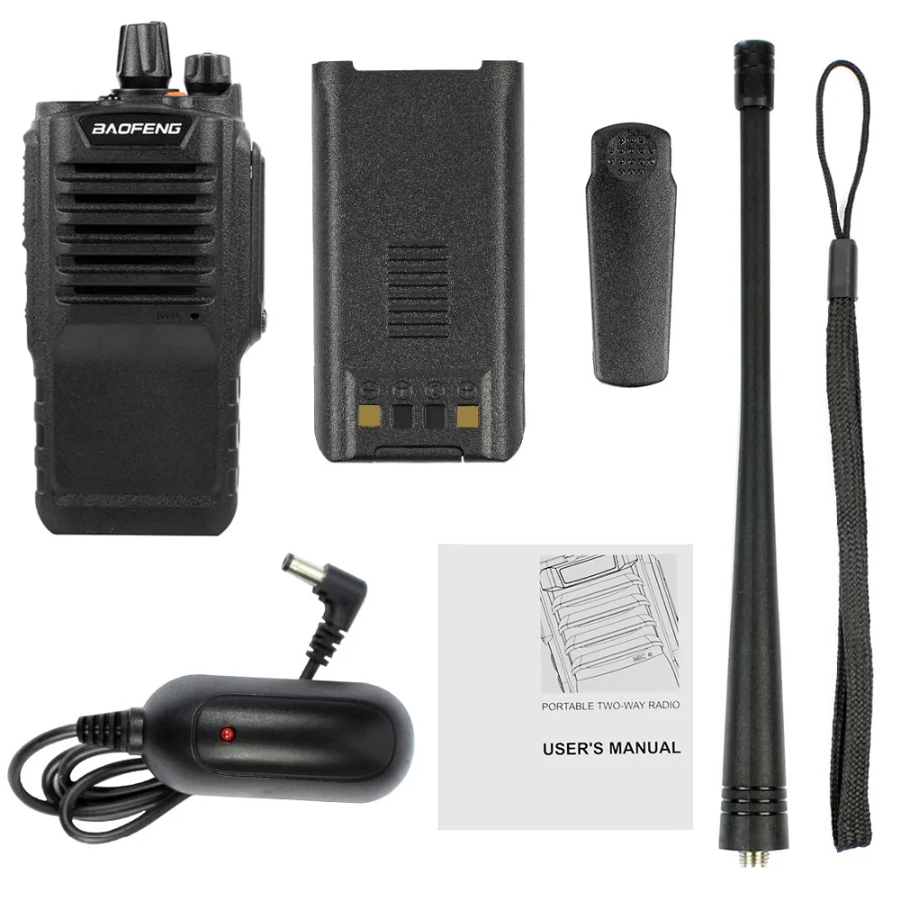 BaoFeng 9700 Водонепроницаемая рация профессиональный PTT 5 Вт UHF IP67 CB сканер
