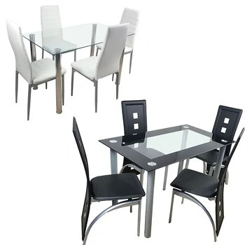 Glass Dining Table Set  1