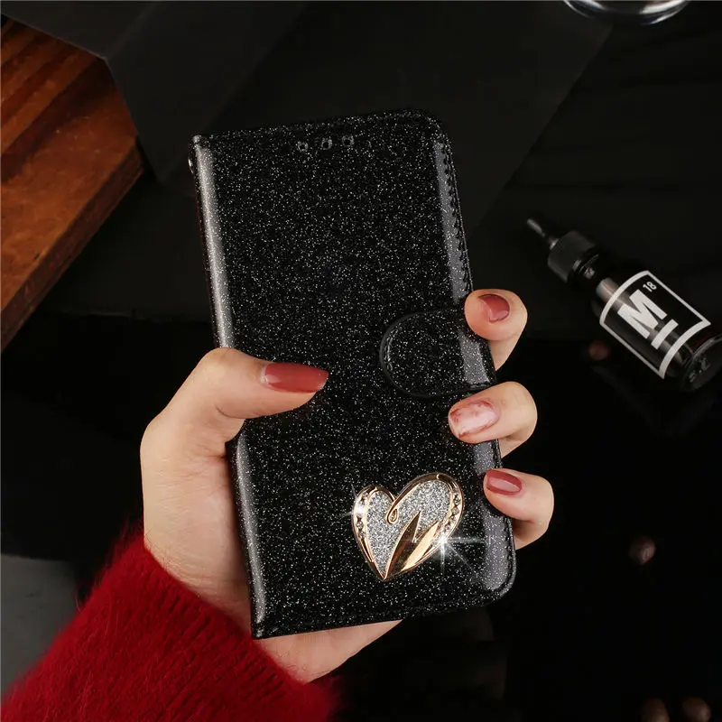 BELIAL Case for iPhone X Case Glitter Bling Luxury Diamond Wallet Leather Flip Cover for iPhone 5 5S SE 6 6s 7 8 Plus for Women (19)