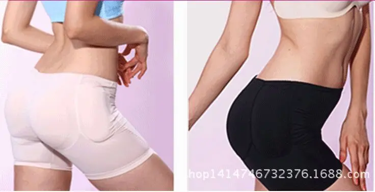 

Underwear Panties Bottom 4 Silica Silicone Insert Pants Padded Shaper Knickers Buttock Backside Bum Padded Butt Enhancer Hip Up