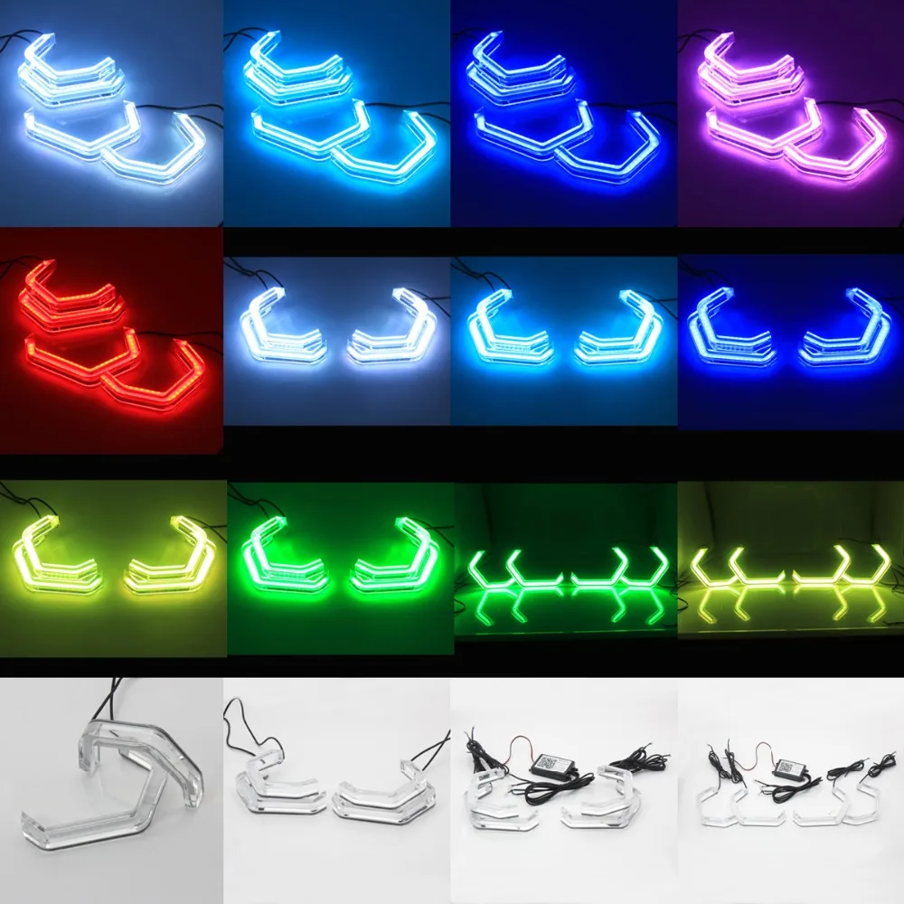 Беспроводной Bluetooth контроллер Angel Eyes RGB M4 для Bimmer BMW E81 E82 E83 E87 E88 E60 E61 E46 Cabrio / Coupe 2D