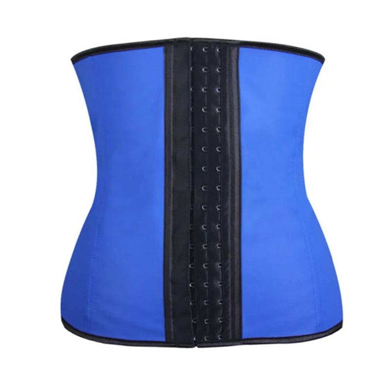 Sport Workout Steel Bone Waist Training Corsets Yoga Rubber Slimming Shaperwear