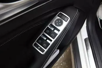 

Chrome Window Switch adjust button Cover Trim For Benz C-Class W204 2010-2013
