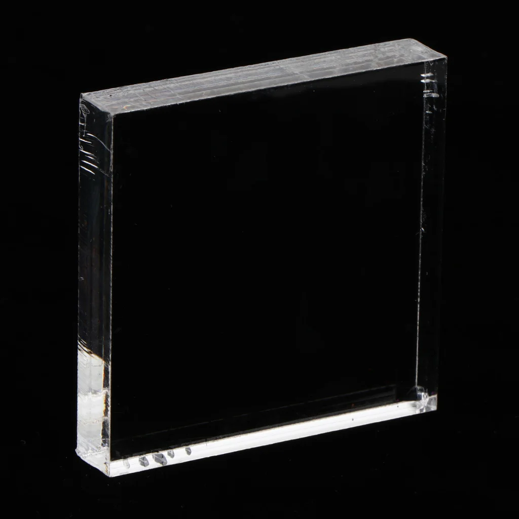 Clear Acrylic Block Stamp Blocks Stamping Scrapbooking Craft Tool 5x5cm