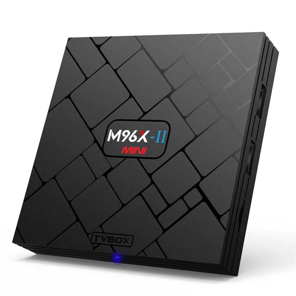 M96X II Mini Android TV Box S905X Quad Core 2GB RAM 16GB ROM Smart TV Box H.265 4Kx2K 60fps Airplay Miracast WiFi Set Top Boxes