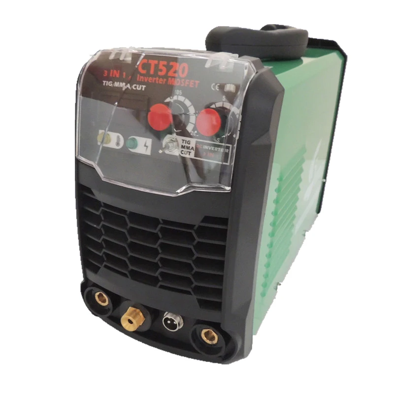 EMPO Tig сварщик 3in 1 Портативный сварочный аппарат CT520 инверторная Сварка воздуха