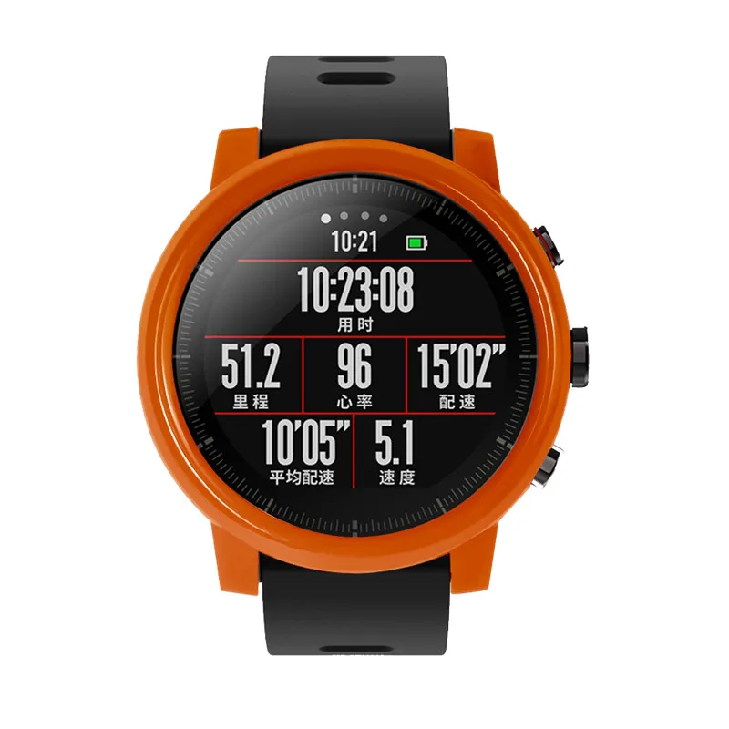 6в1 для оригинальных Xiaomi Huami Amazfit Stratos 2 чехол защитный чехол умные часы спортивные часы+ Amazfit 2 защита экрана