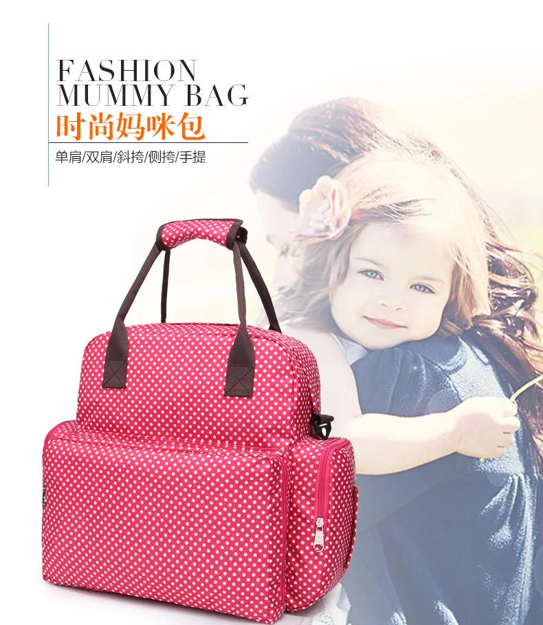 

New Fashion large capacity baby diaper Backpack Nappy Bags For Travel Multifunctional Mother Bags
