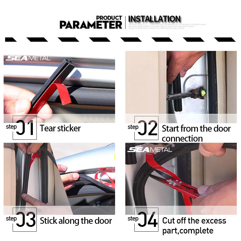 SEAMETAL Premium Soundproofing Sealing Strip
